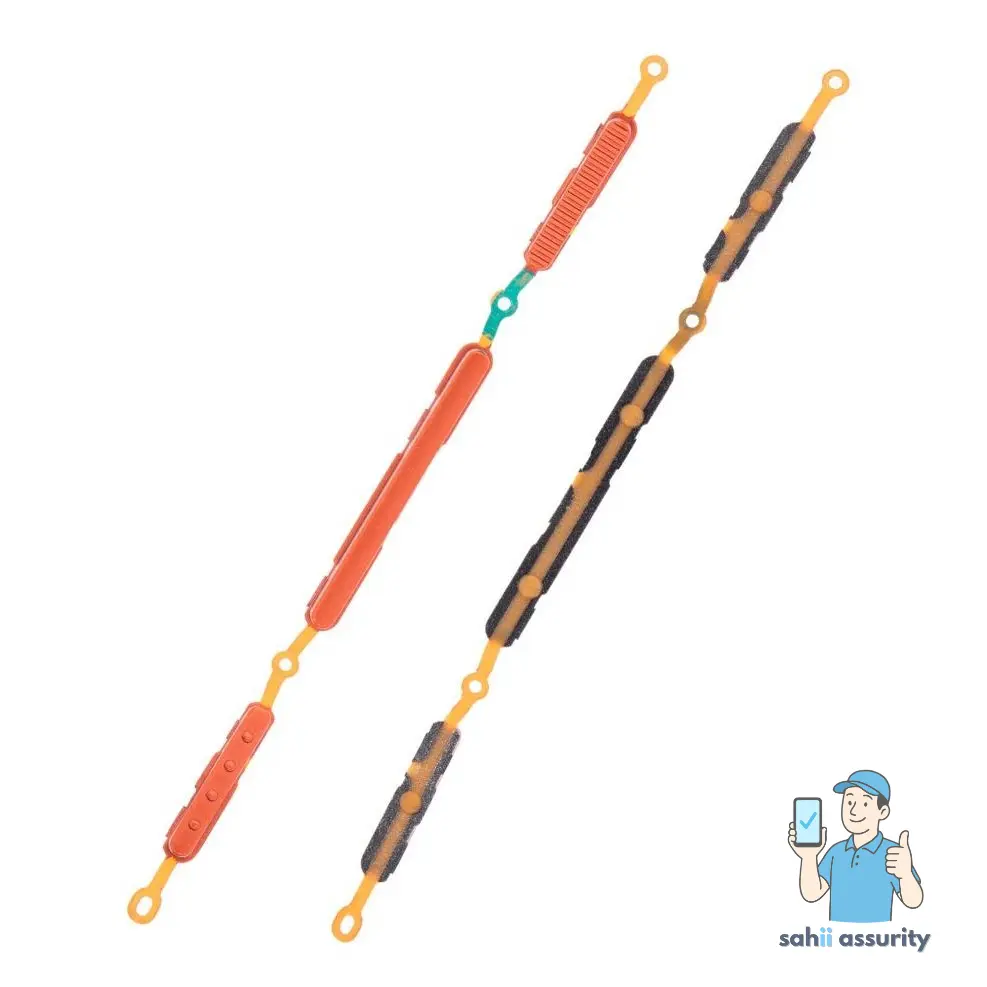 Power Button Outer for Motorola Moto E7 Power Red